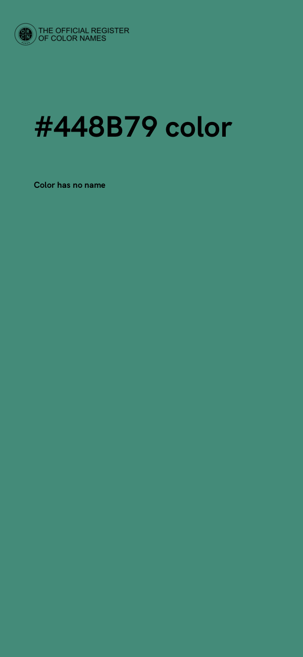 #448B79 color image