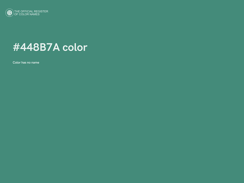 #448B7A color image