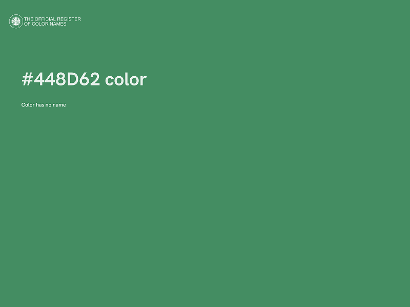 #448D62 color image