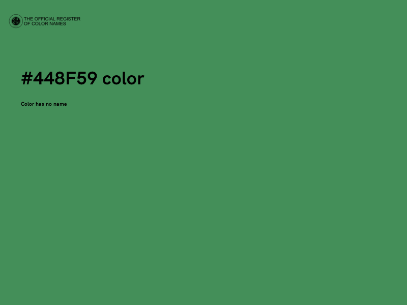 #448F59 color image