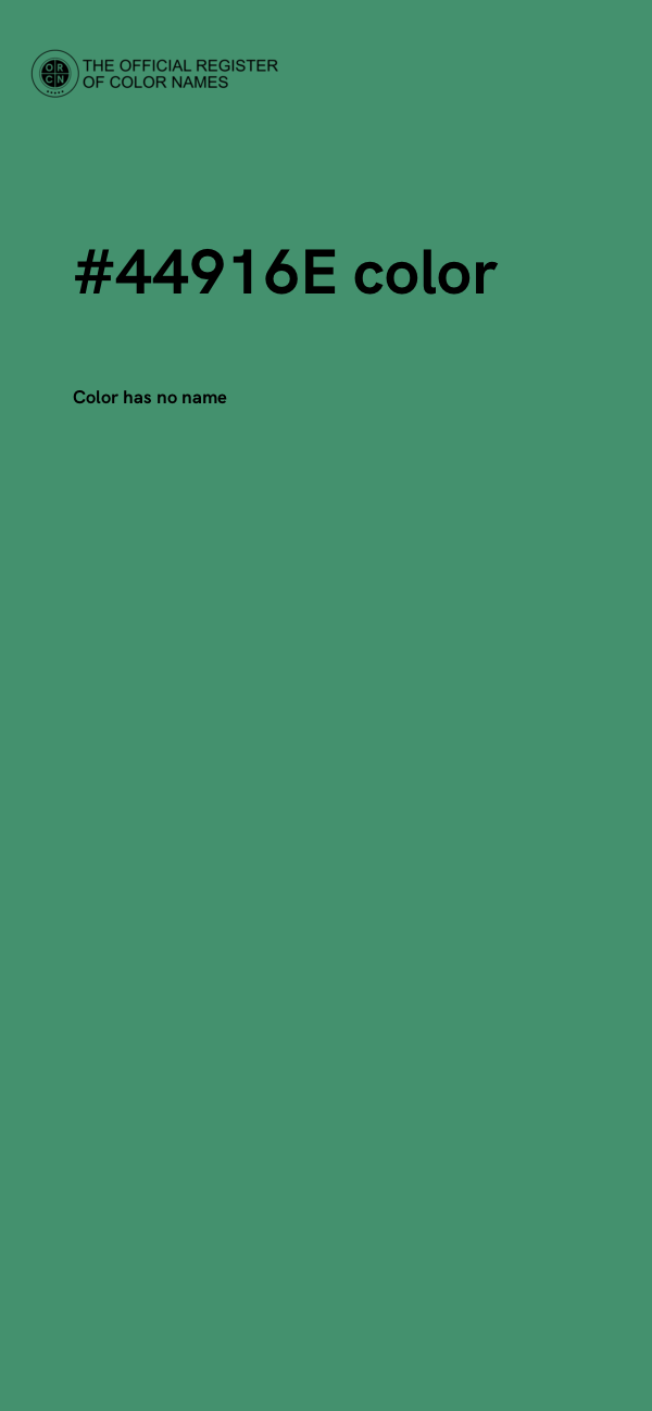#44916E color image