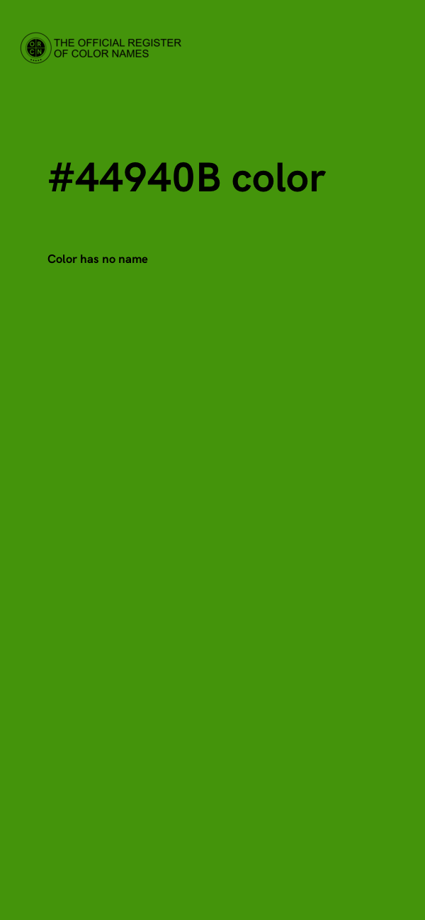 #44940B color image
