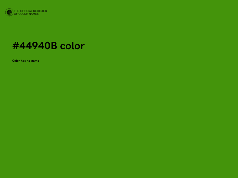 #44940B color image