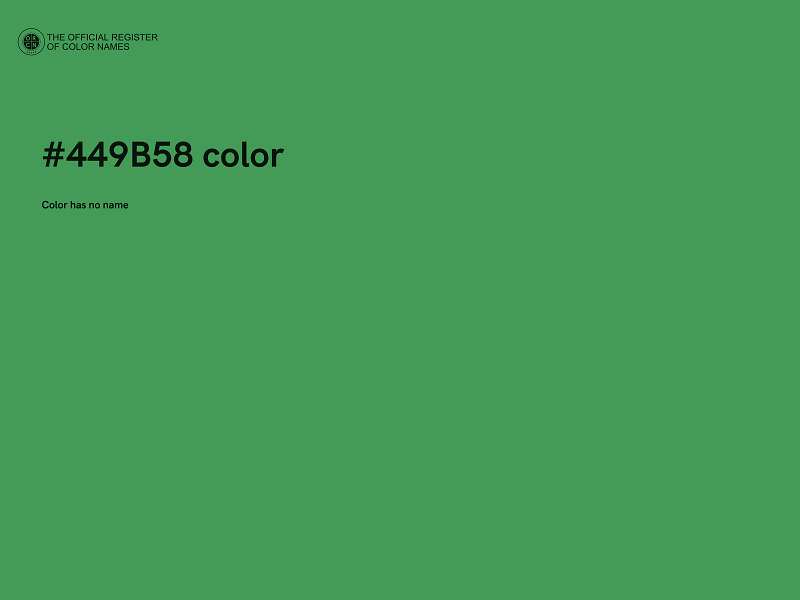 #449B58 color image