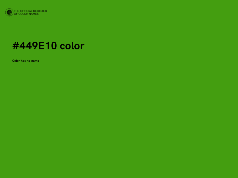 #449E10 color image