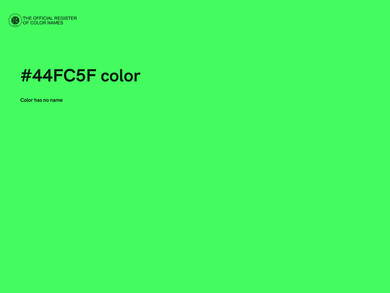 #44FC5F color image