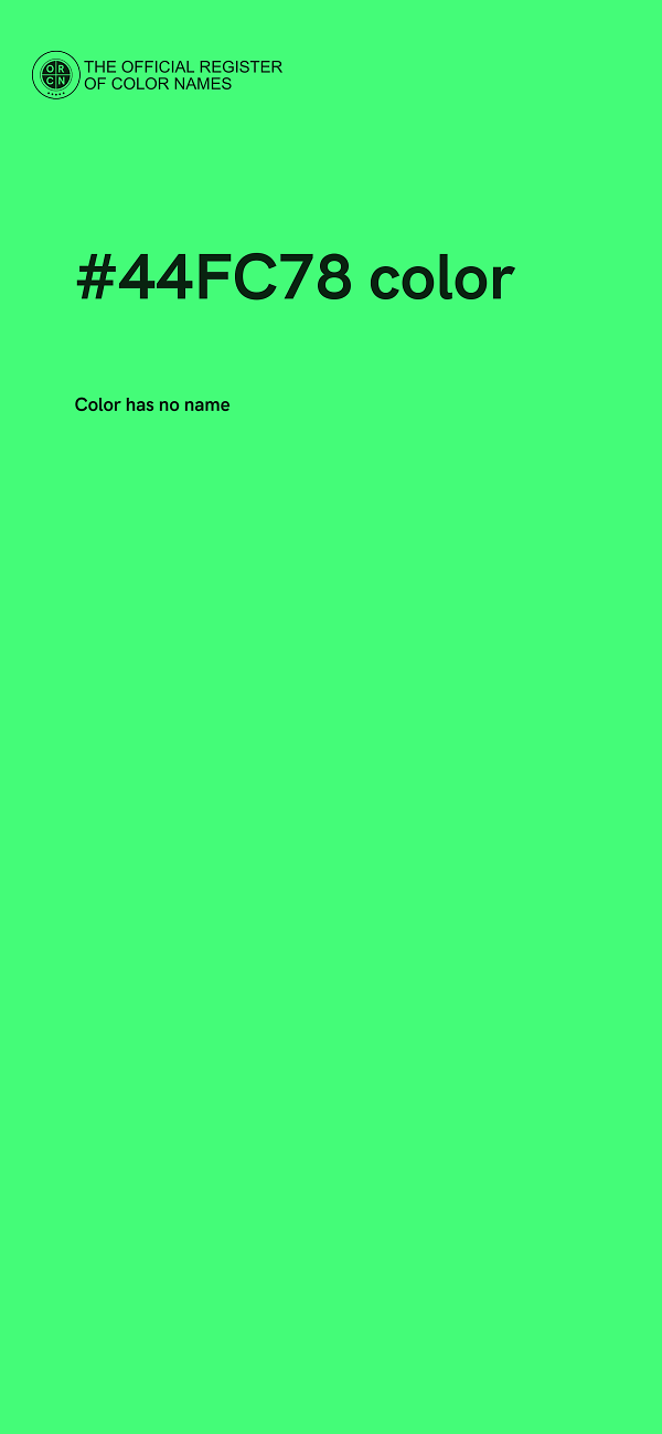 #44FC78 color image