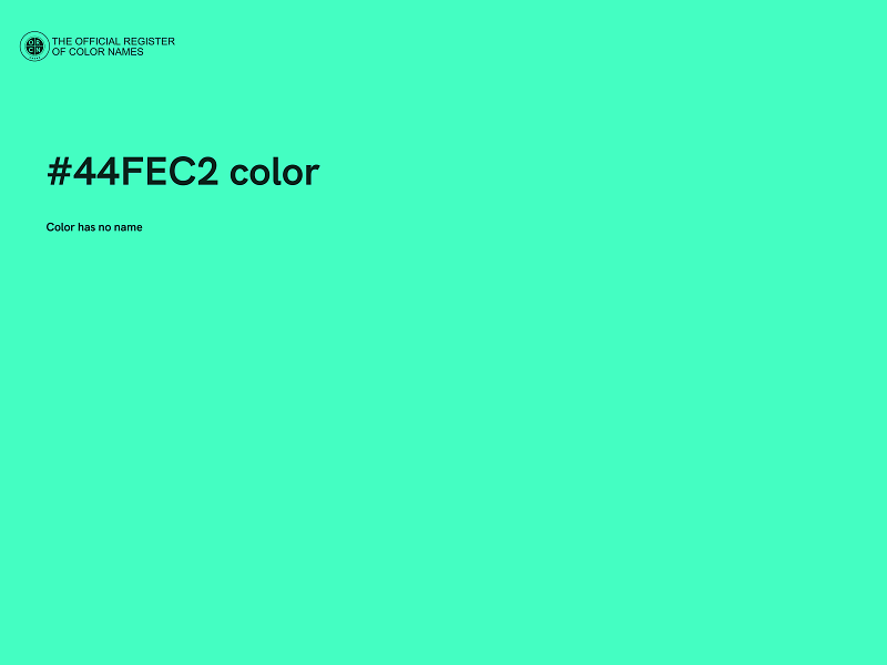 #44FEC2 color image