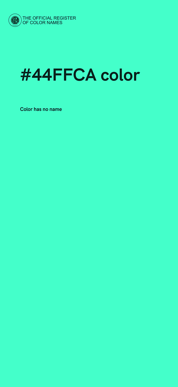 #44FFCA color image