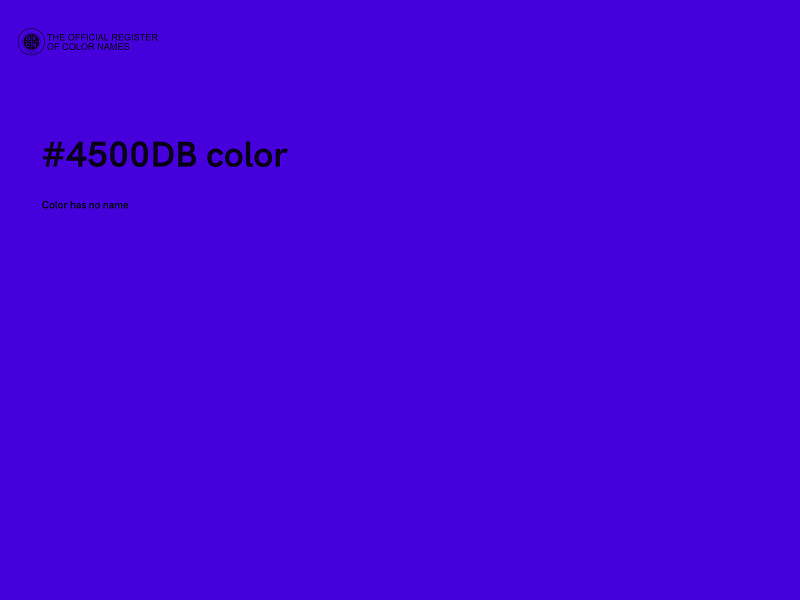 #4500DB color image