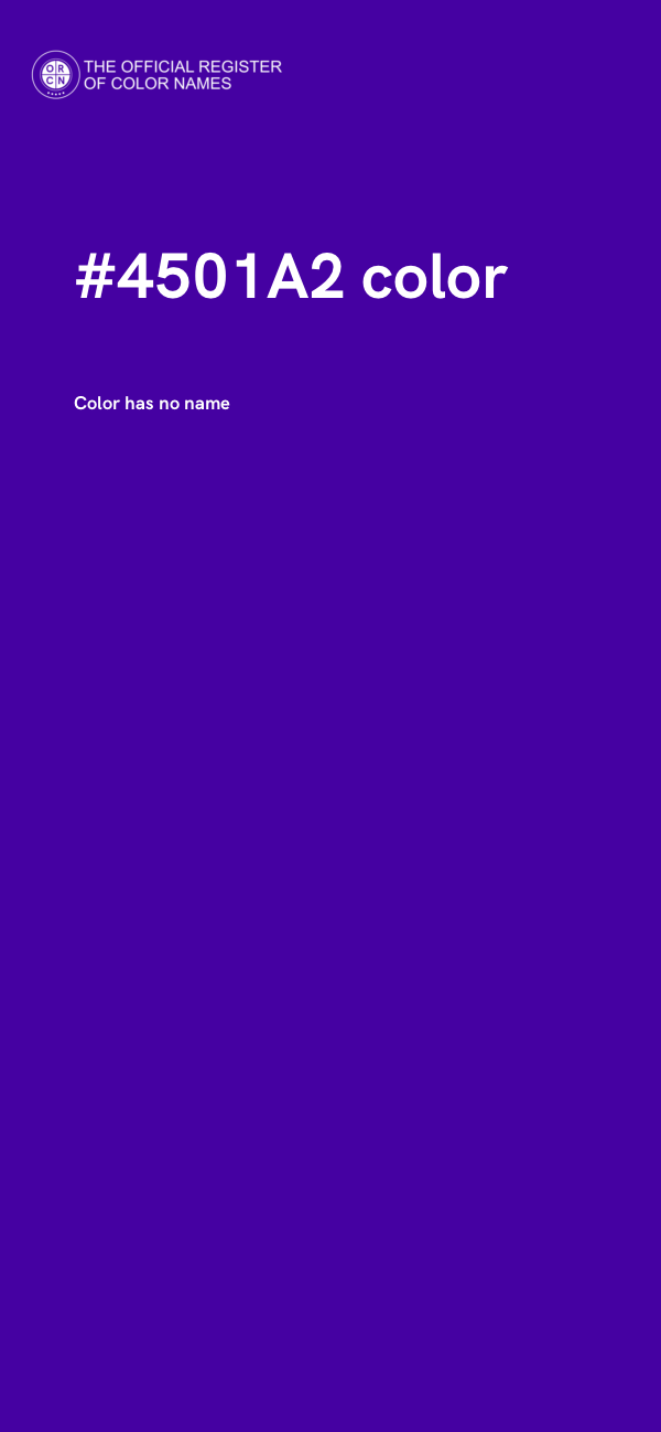 #4501A2 color image