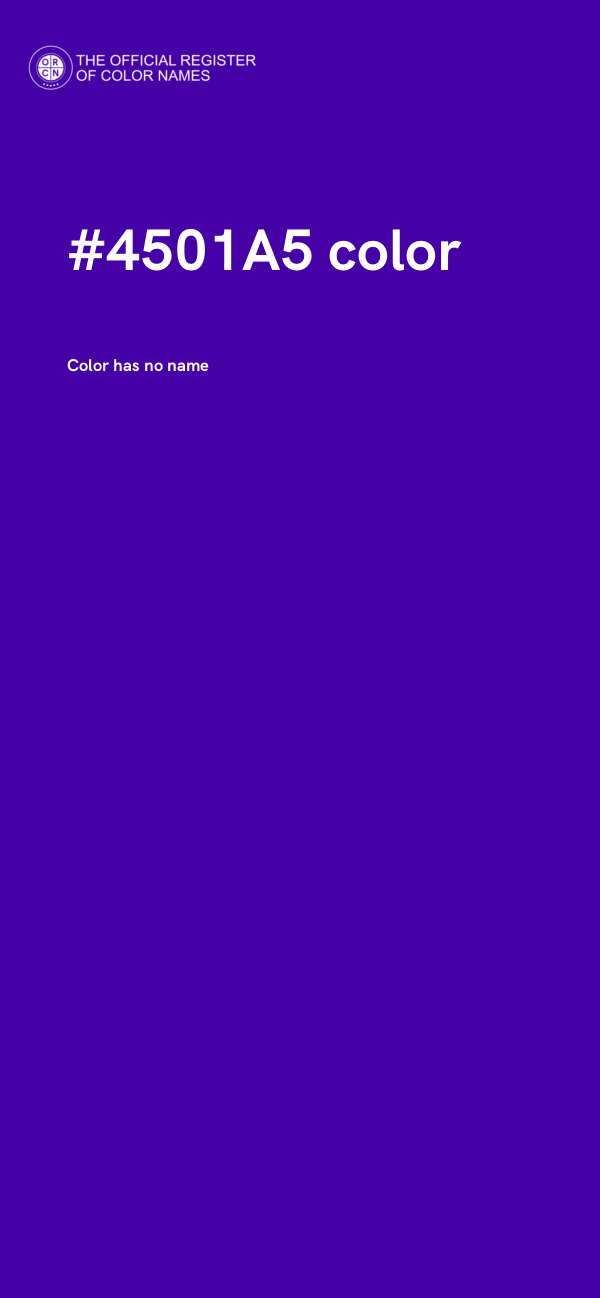 #4501A5 color image