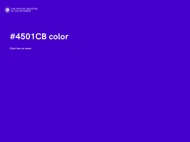 #4501CB color image