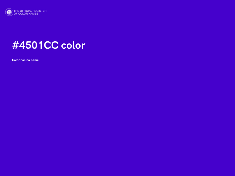 #4501CC color image