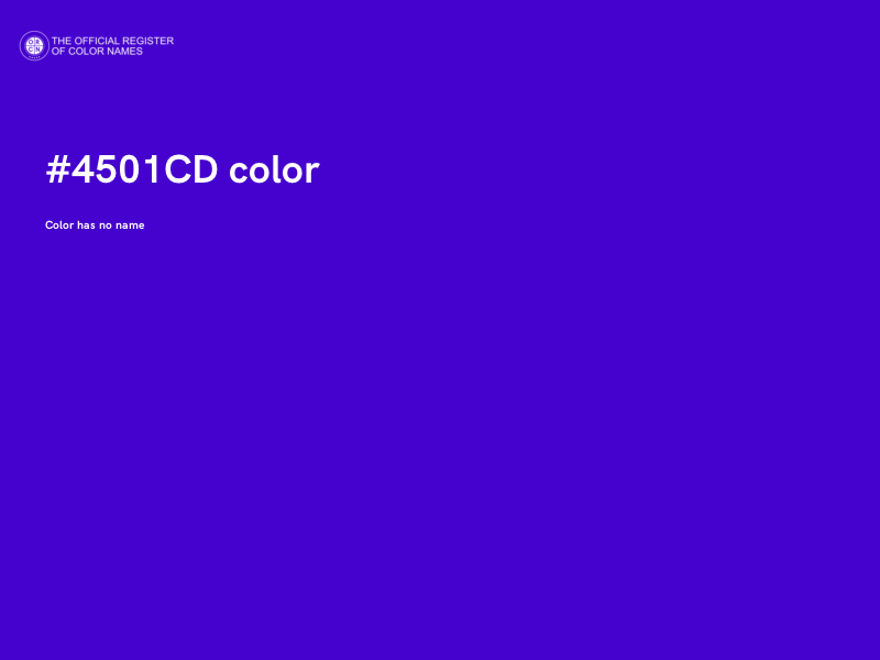 #4501CD color image