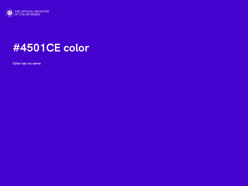 #4501CE color image