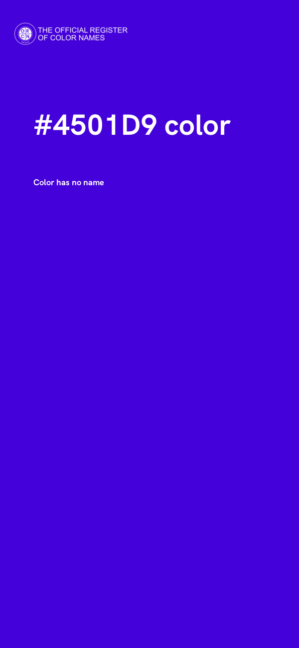 #4501D9 color image