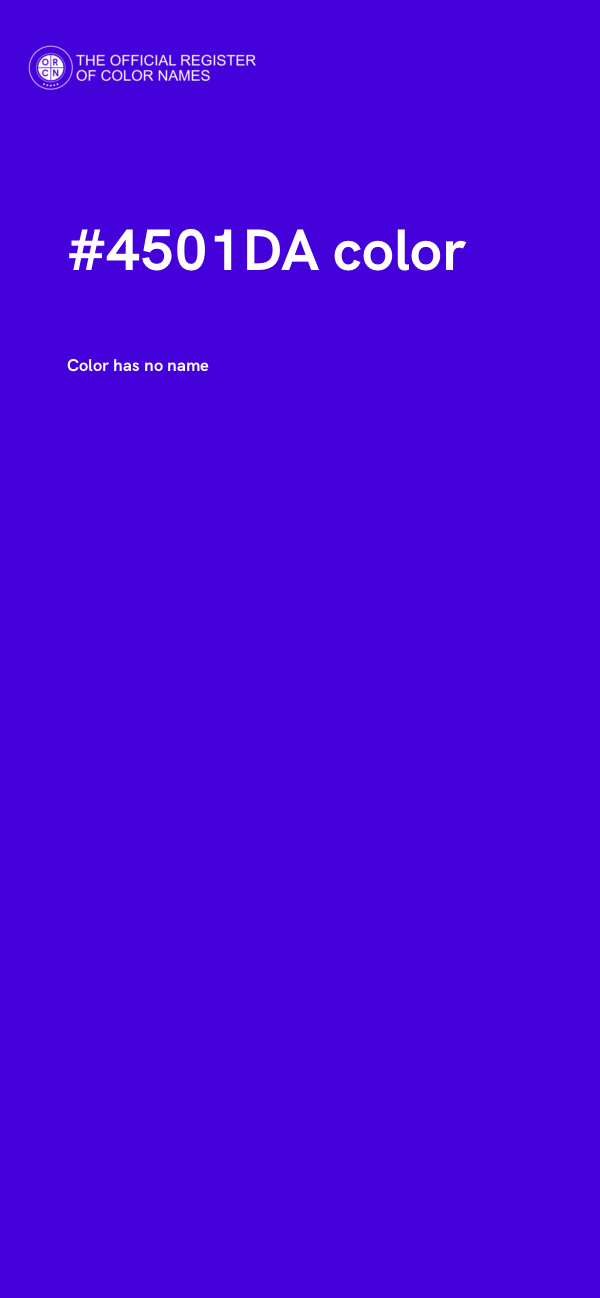 #4501DA color image