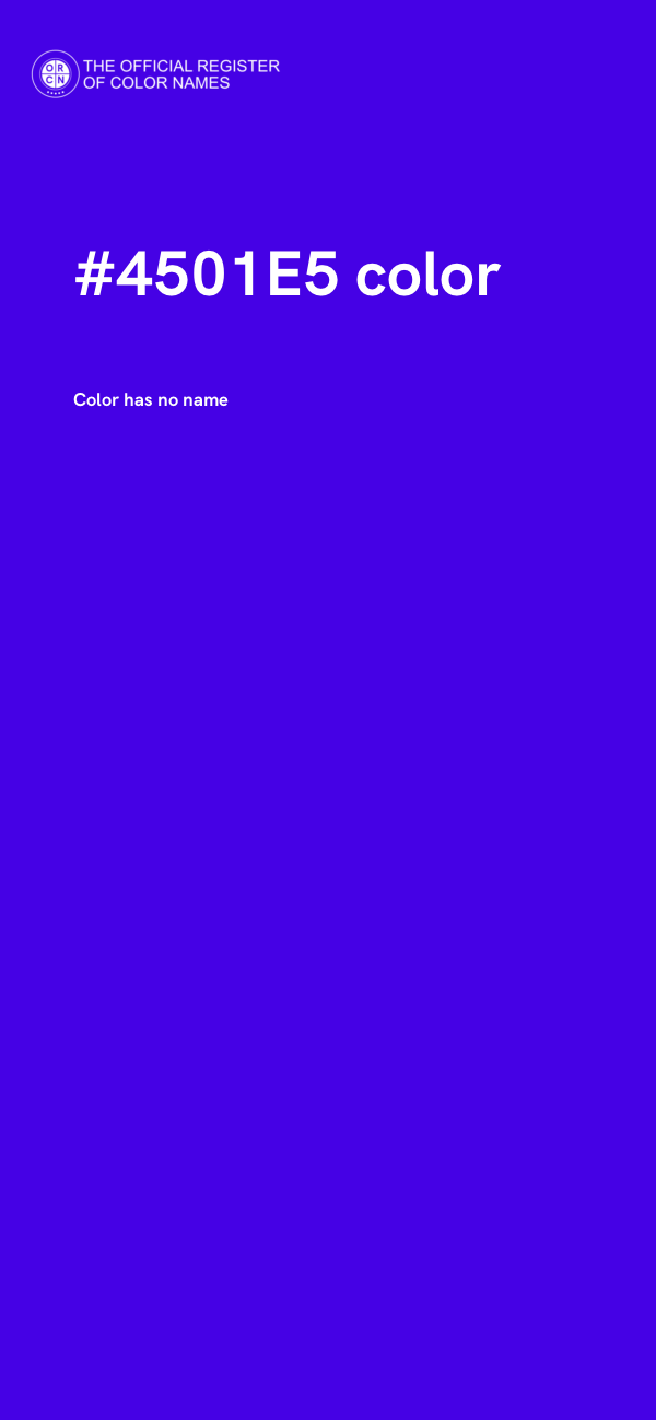 #4501E5 color image