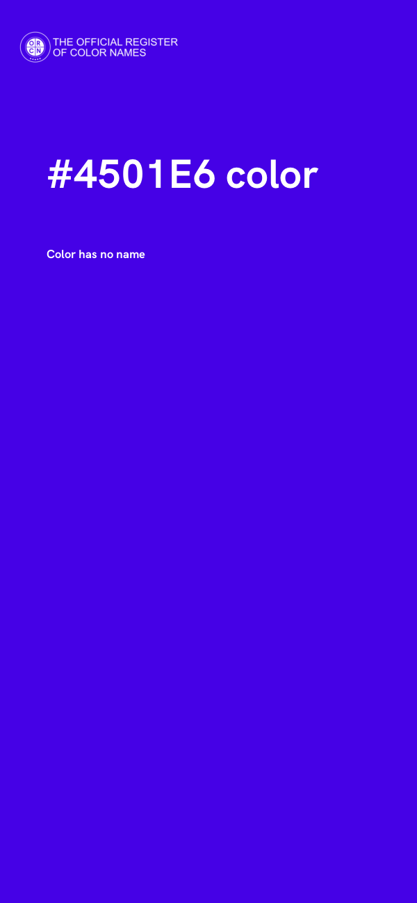 #4501E6 color image