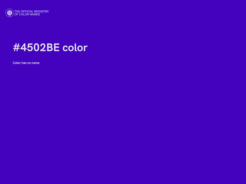 #4502BE color image