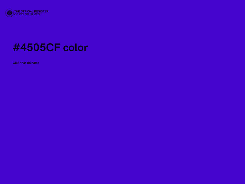 #4505CF color image