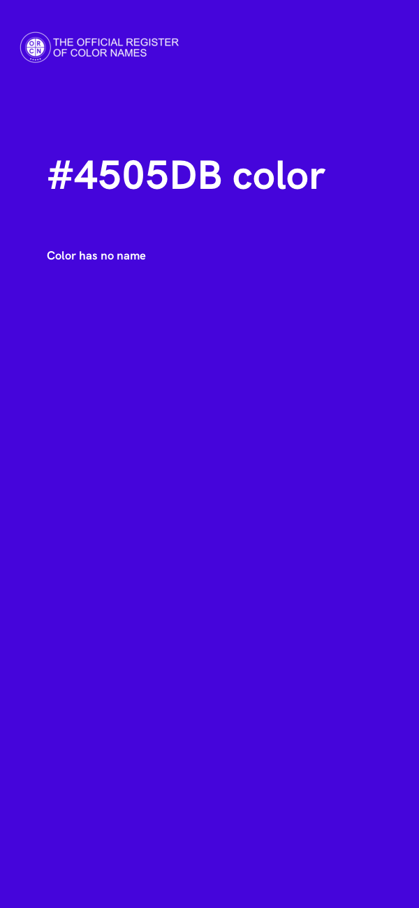 #4505DB color image