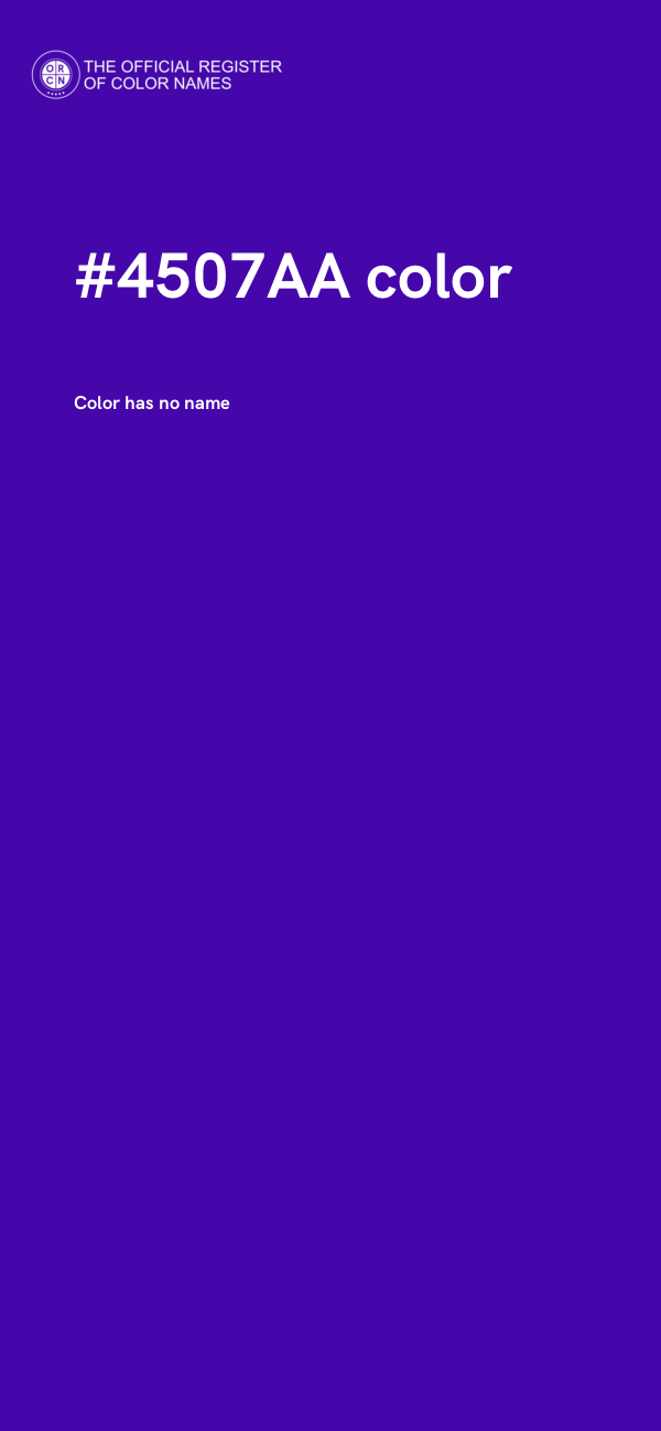 #4507AA color image