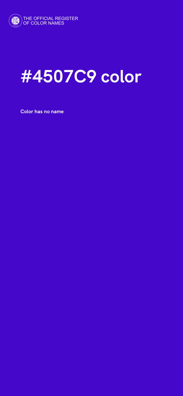 #4507C9 color image
