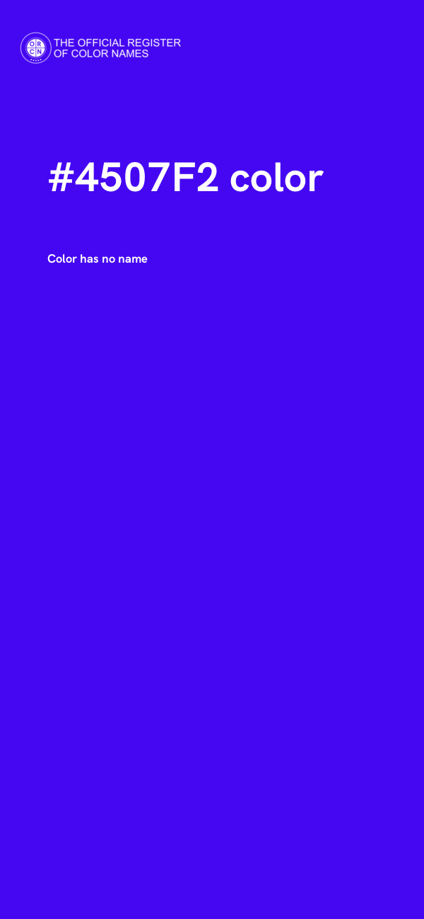 #4507F2 color image
