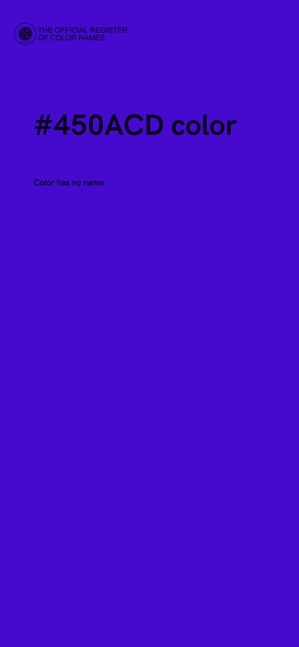 #450ACD color image