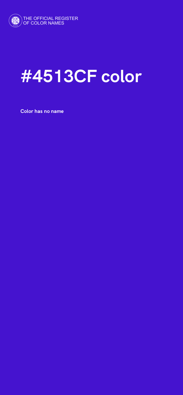 #4513CF color image