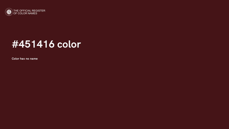 #451416 color image