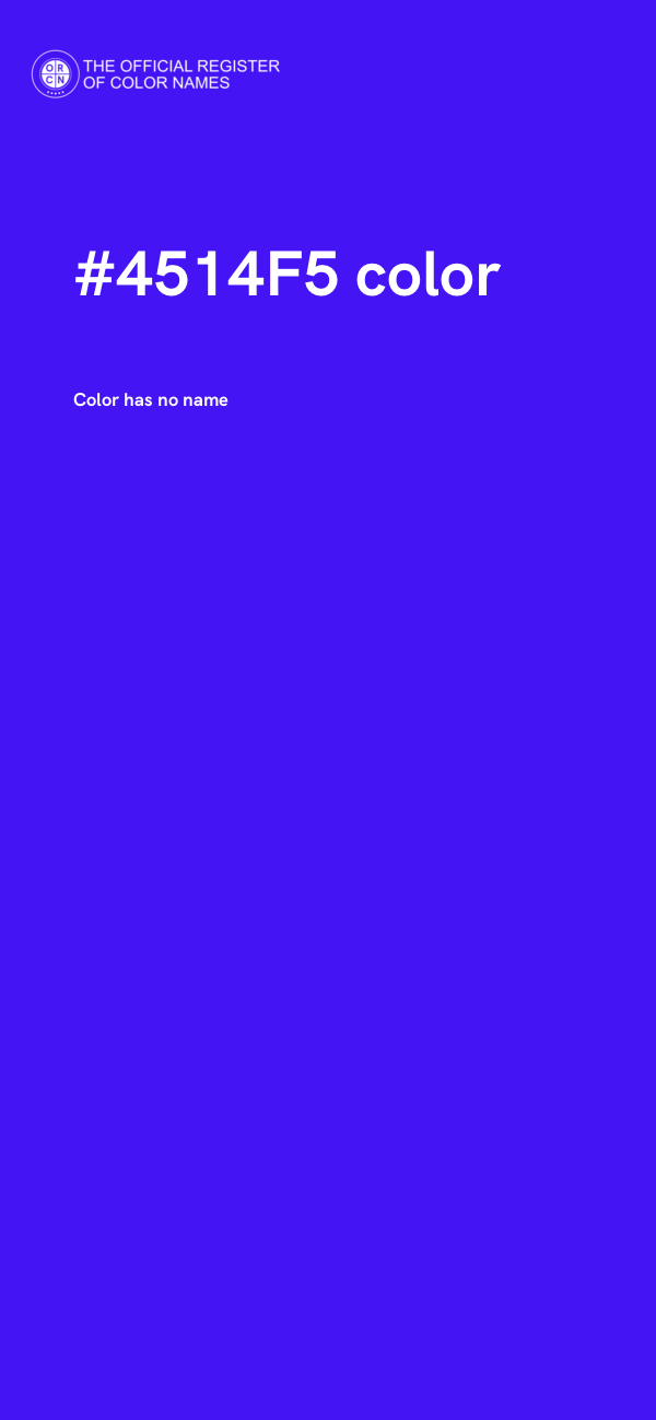 #4514F5 color image