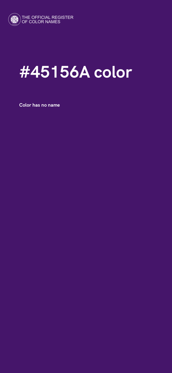 #45156A color image