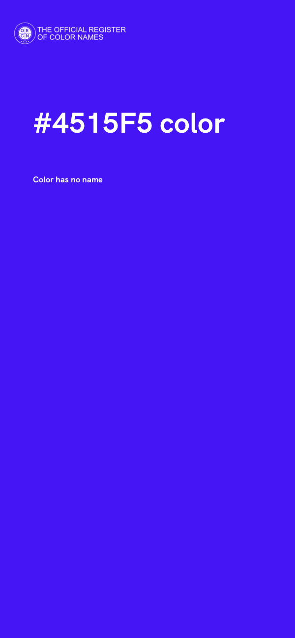 #4515F5 color image