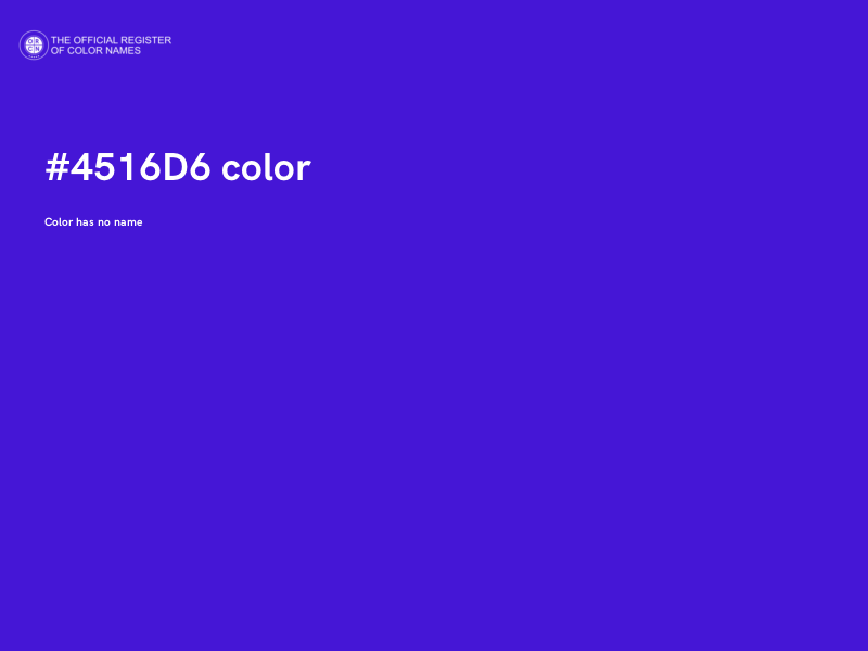 #4516D6 color image