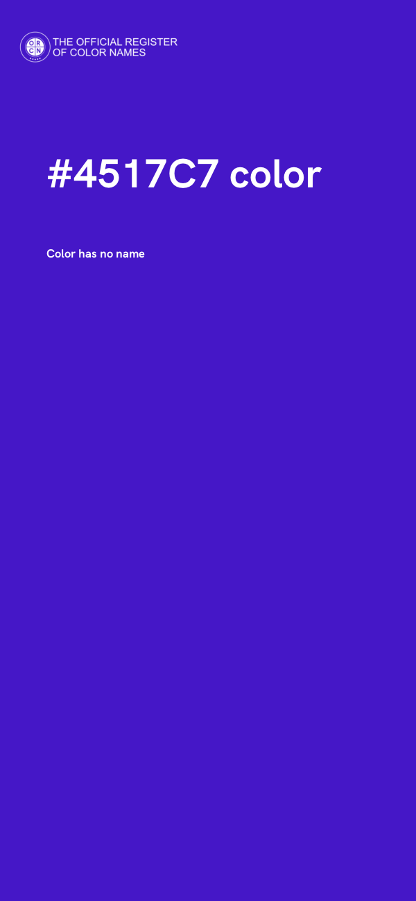 #4517C7 color image