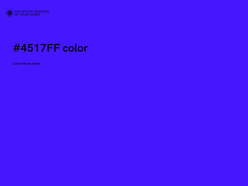 #4517FF color image
