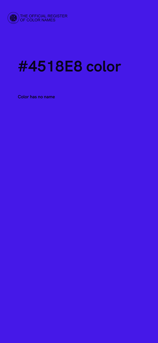 #4518E8 color image