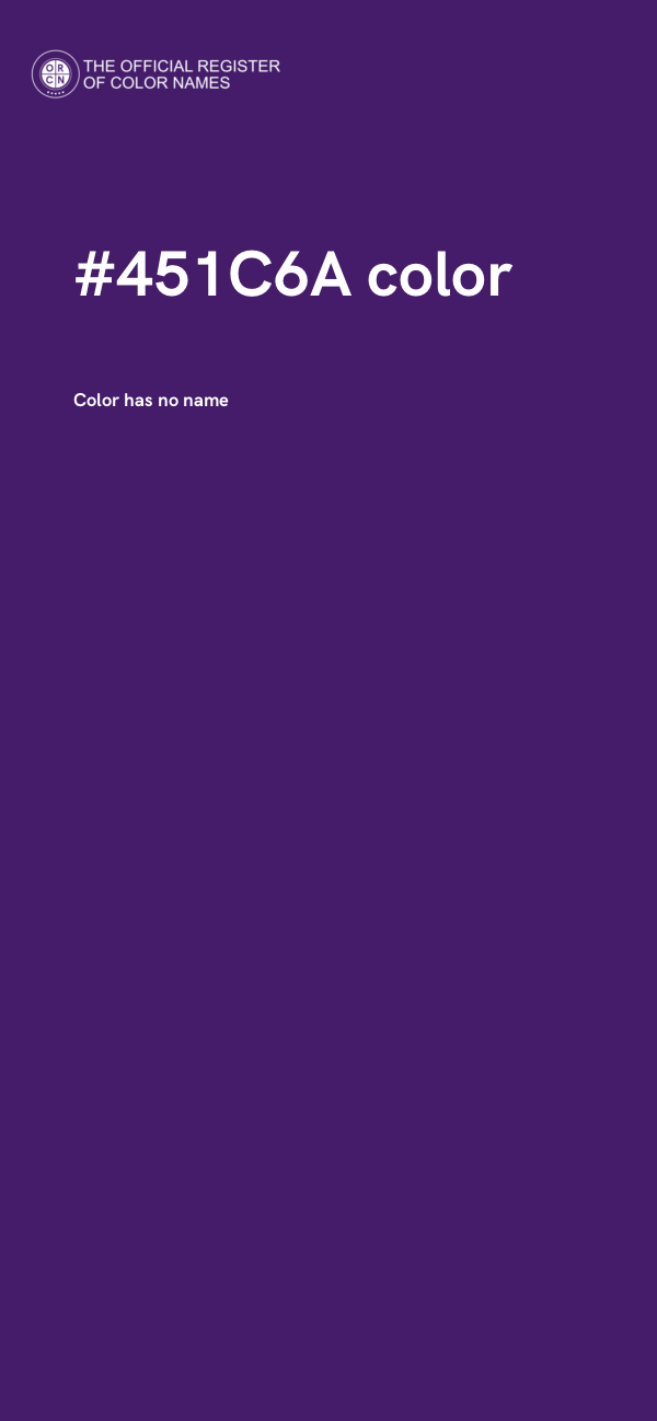 #451C6A color image