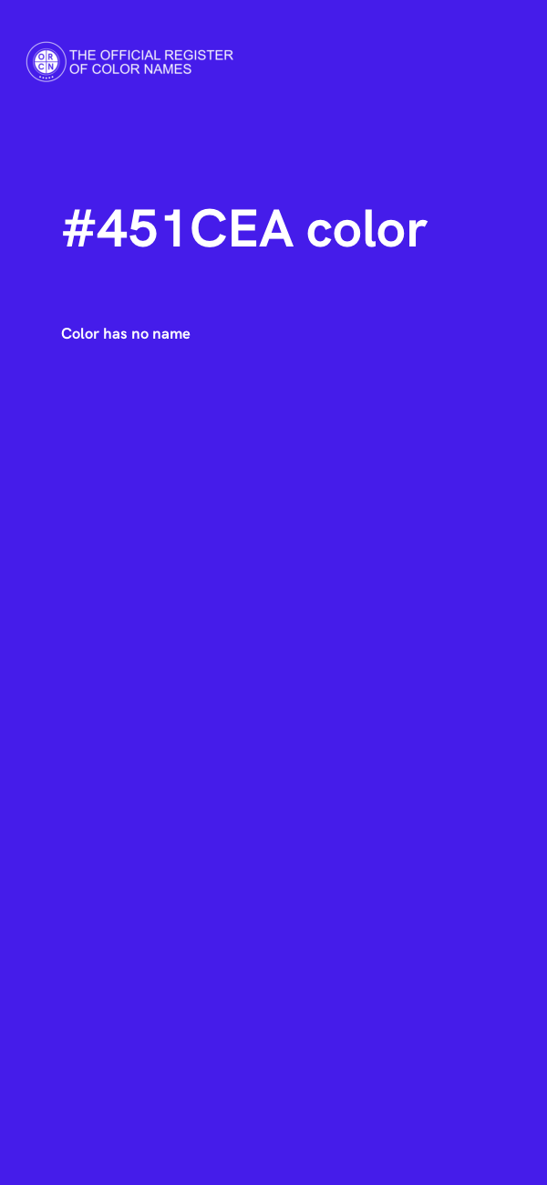 #451CEA color image
