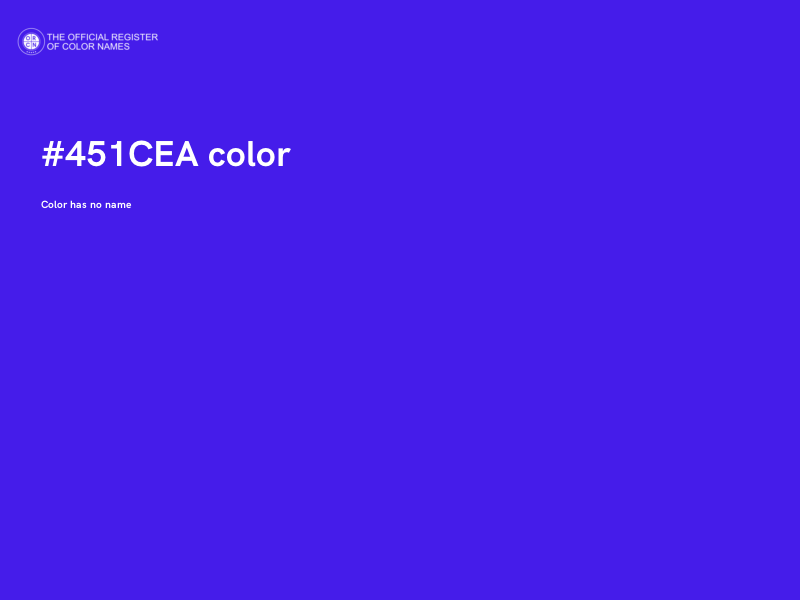#451CEA color image