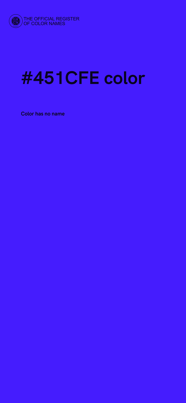 #451CFE color image