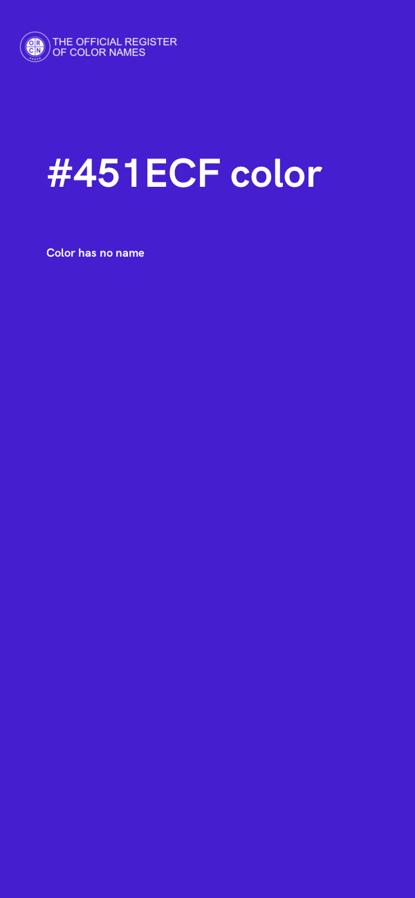 #451ECF color image