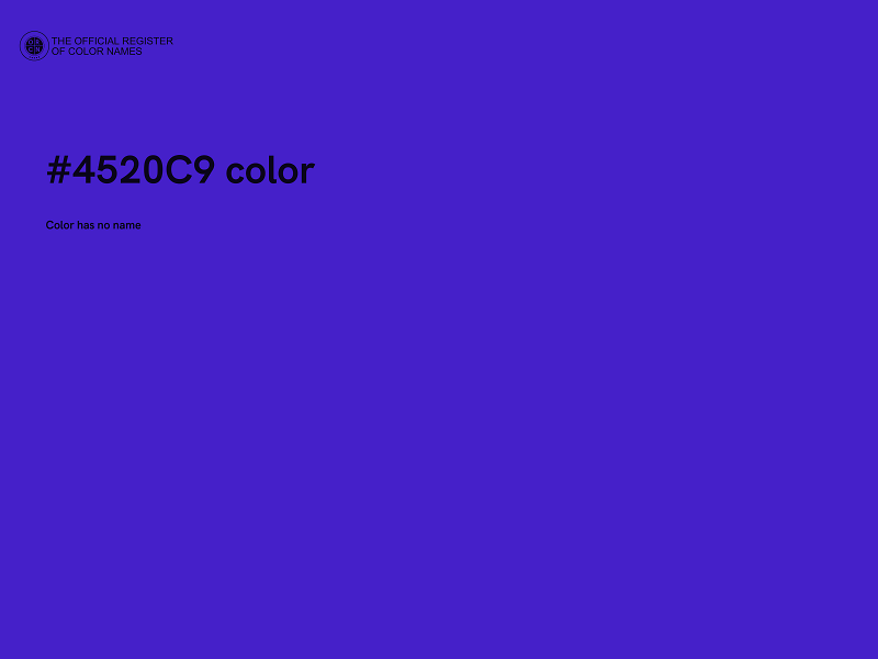 #4520C9 color image