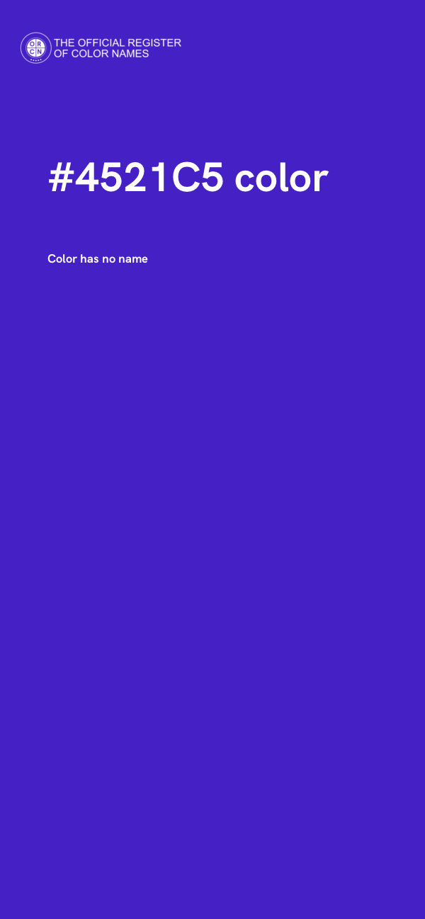 #4521C5 color image