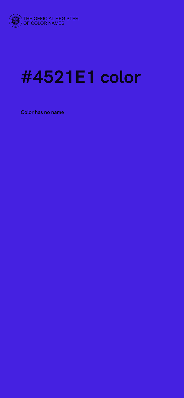 #4521E1 color image