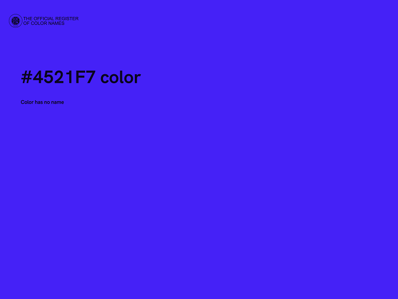 #4521F7 color image
