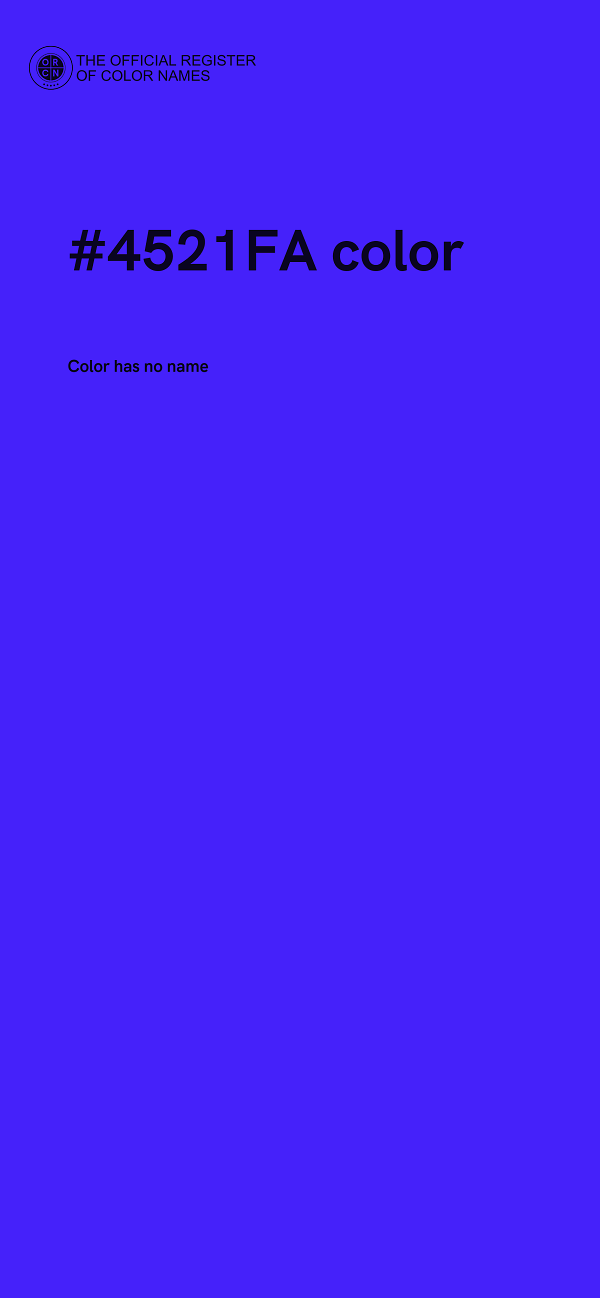 #4521FA color image